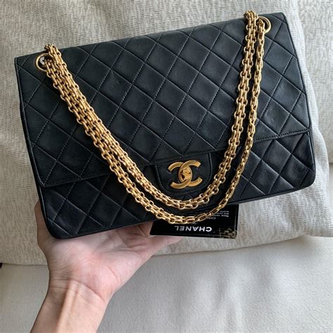 classic flap bag chanel replica|Chanel classic flap bag vintage.